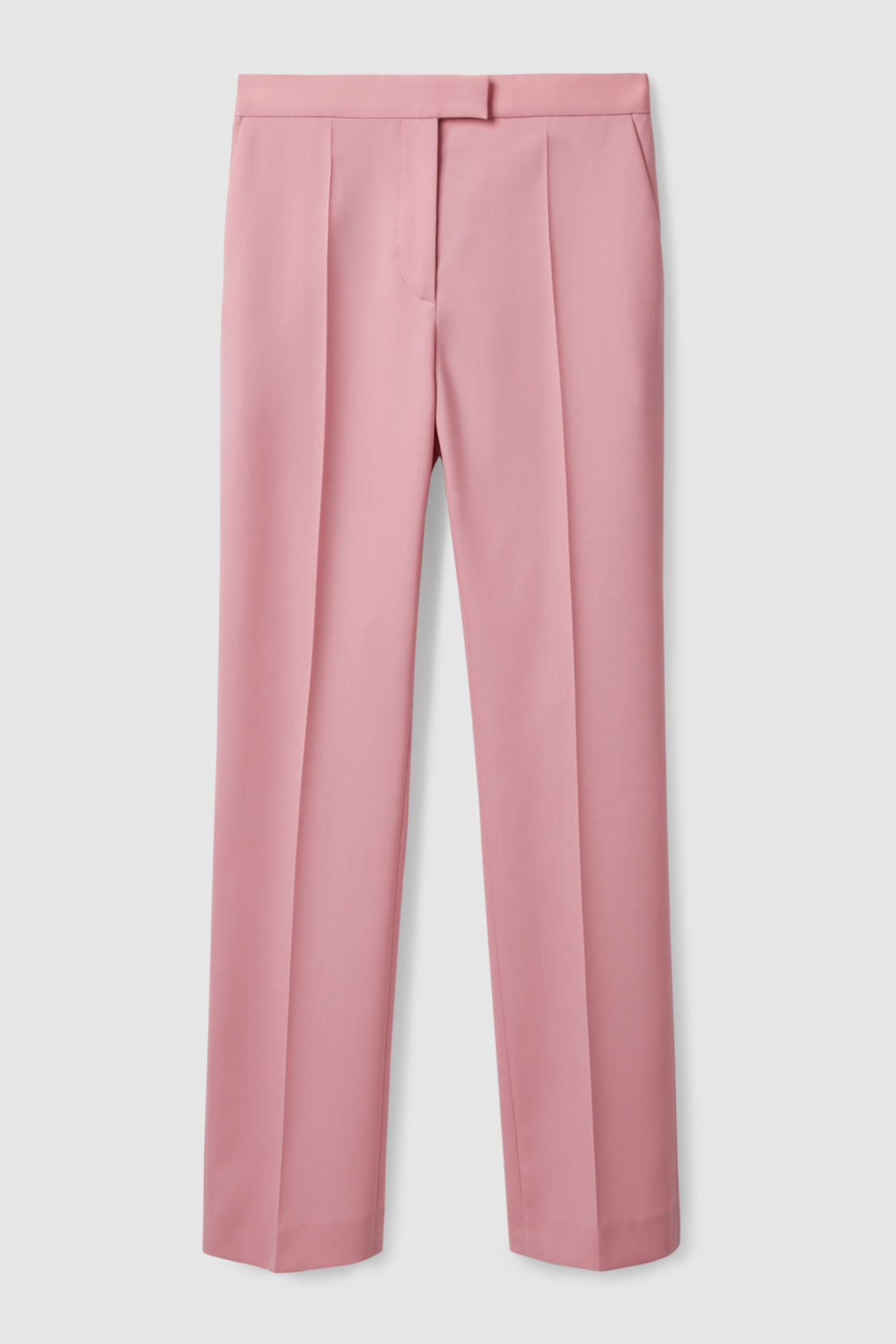 Cos Straight Leg Wool Trousers