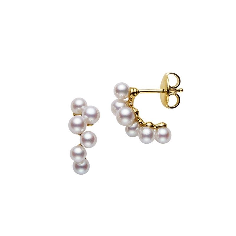 mikimoto pearl bubble Earrings