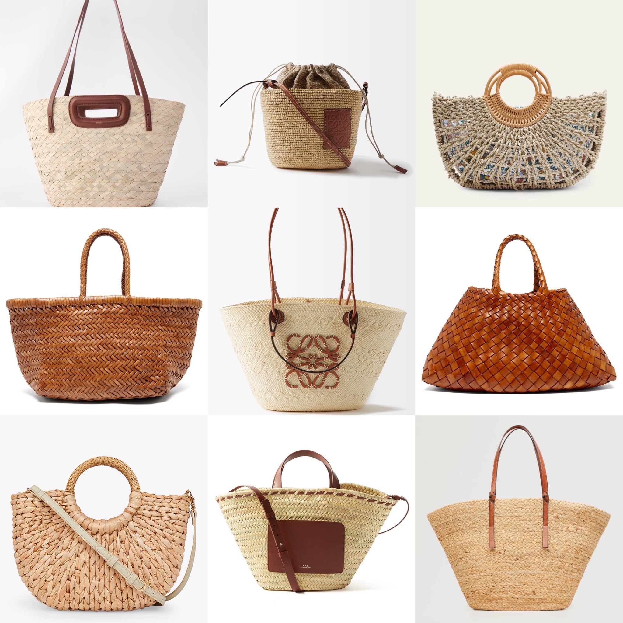 Summer 2022 Basket Bag Edit JacquardFlower