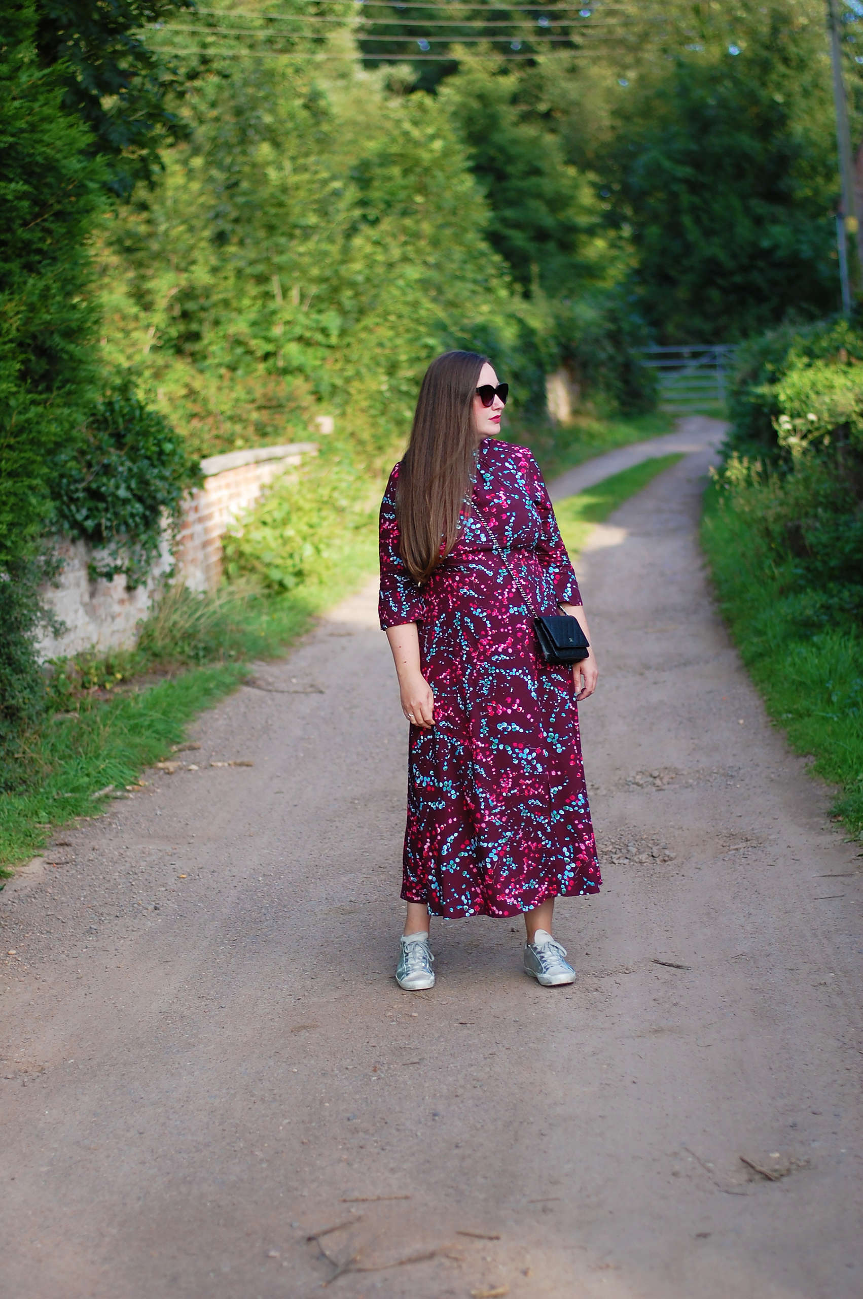 how to wear florals in the autumn