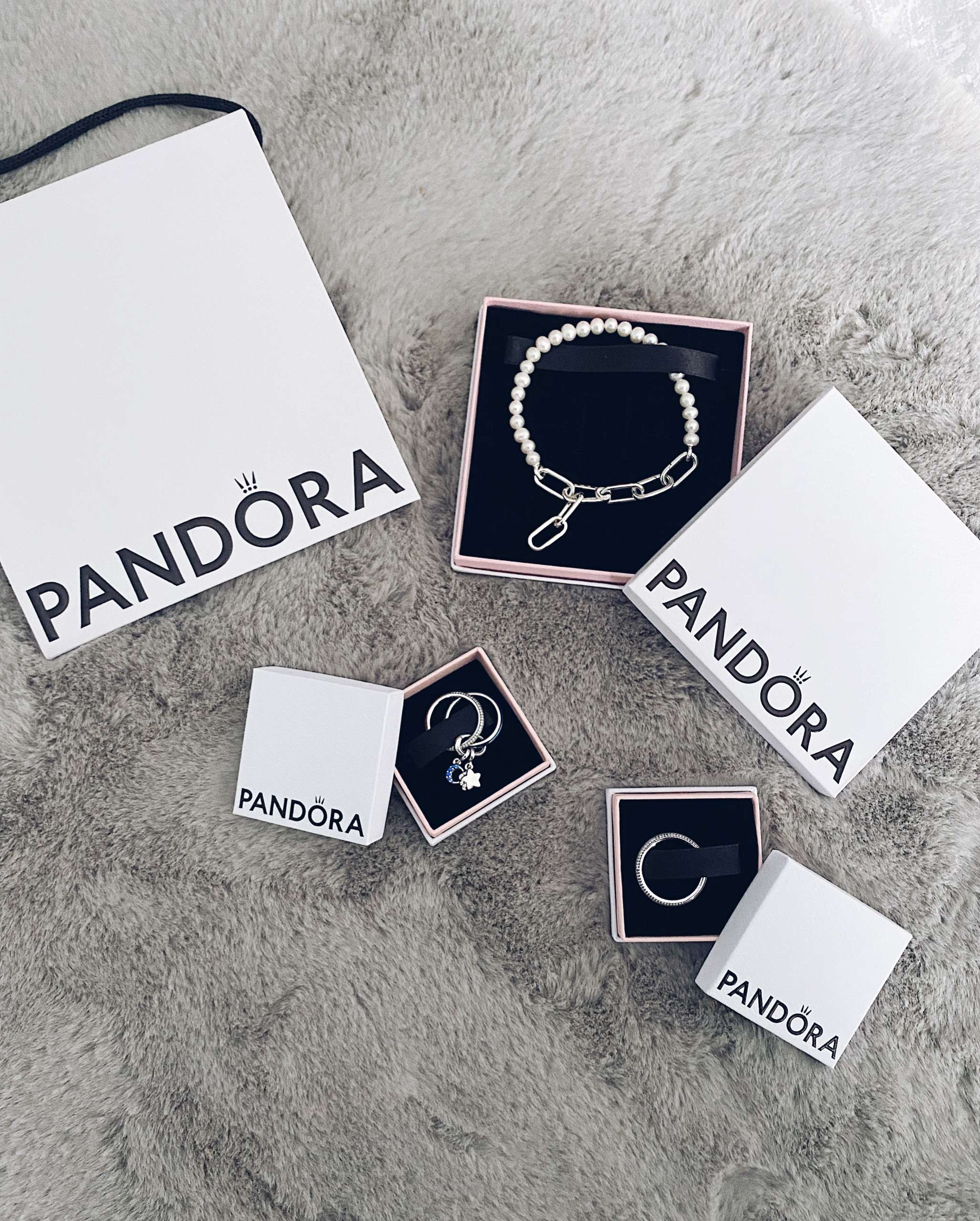 Pandora Me Pearl Bracelet with gift packaging 