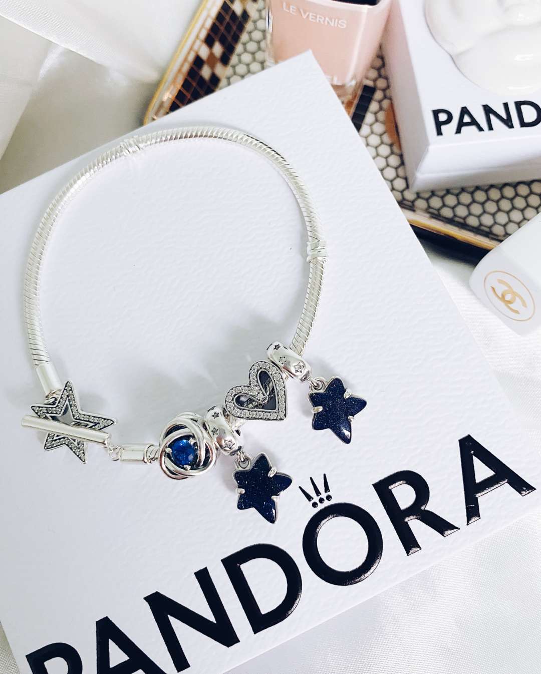 Pandora Christmas Collection Star Charm Bracelet