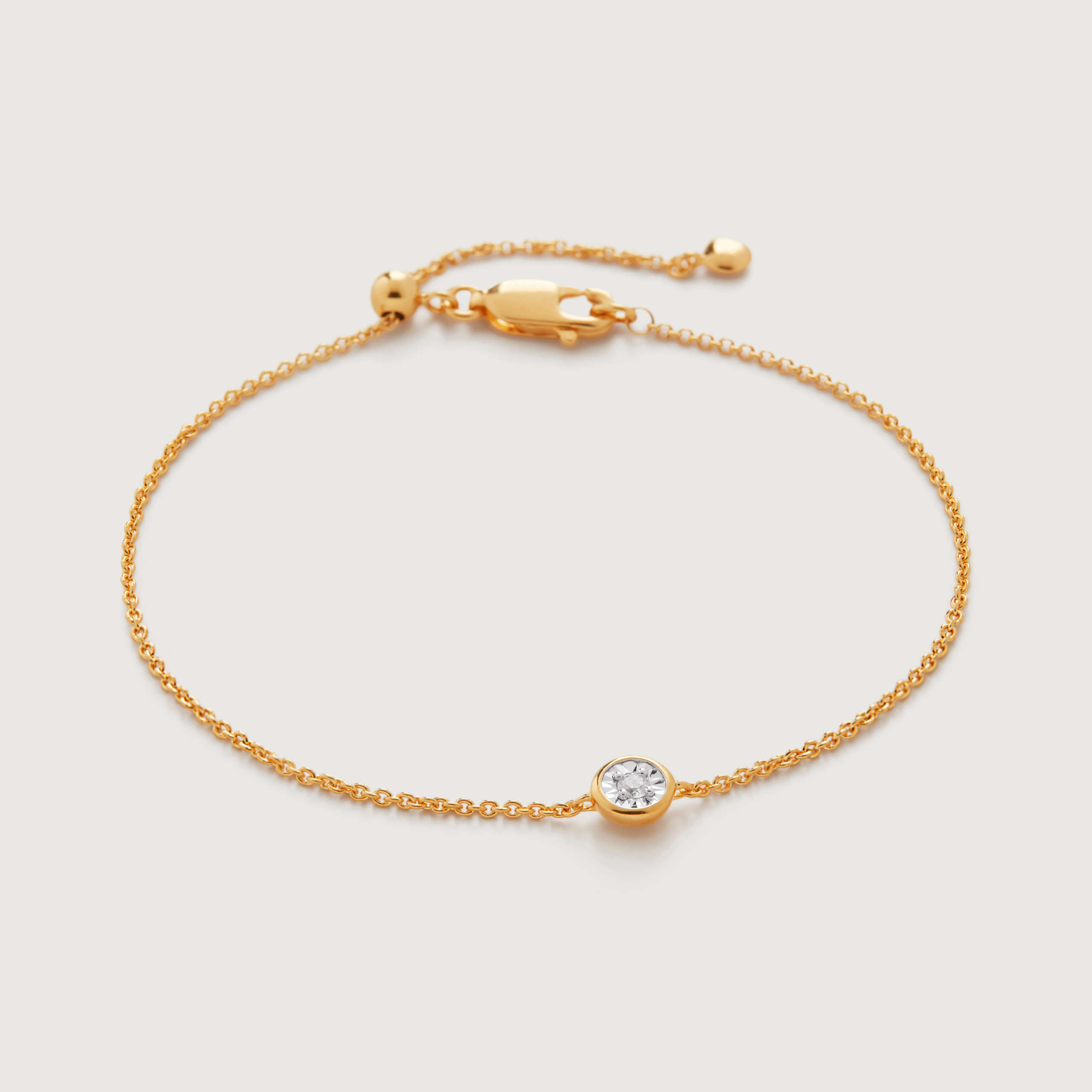 Monica Vinader Diamond Essential Bracelet