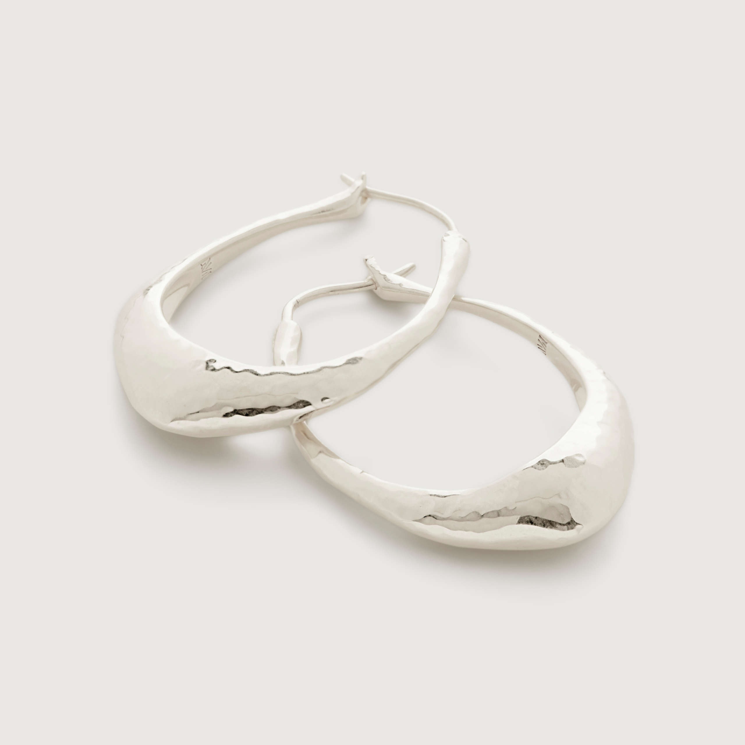 Monica Vinader Deia Medium Hoop Earrings