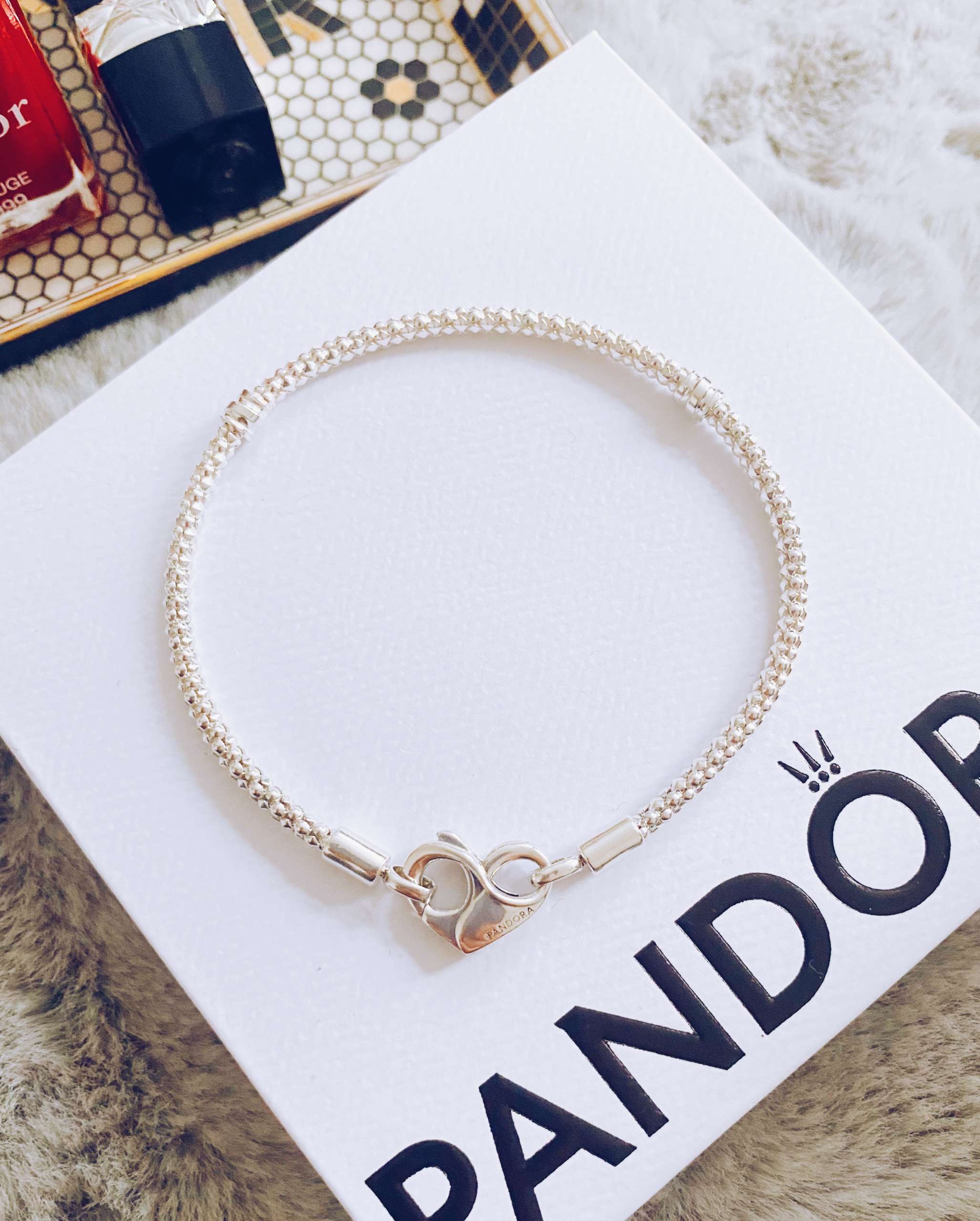 Pandora Studded Chain Bracelet