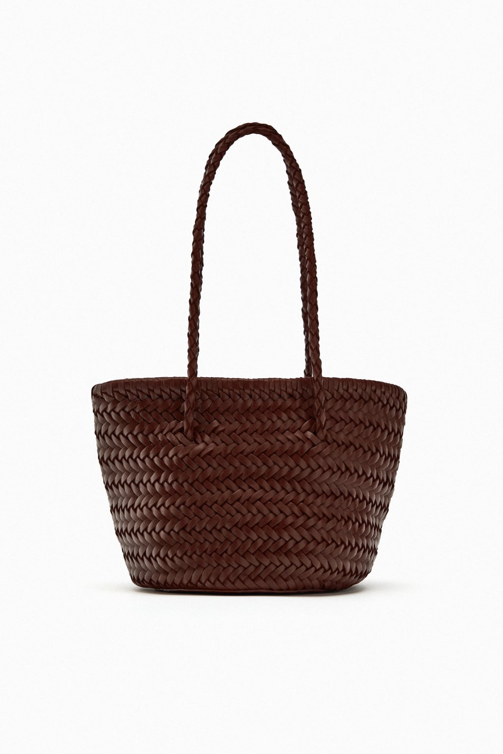 Zara Braided Leather Bag