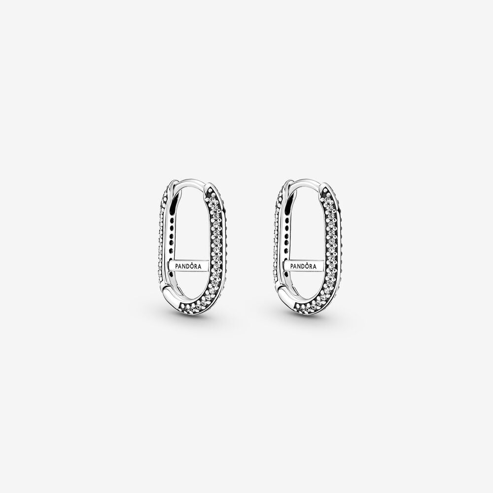 Pandora ME Pave Link Earrings