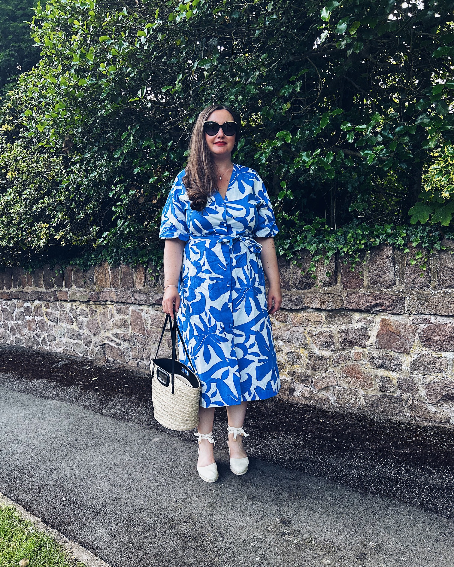 Phase Eight spring midi floral dress