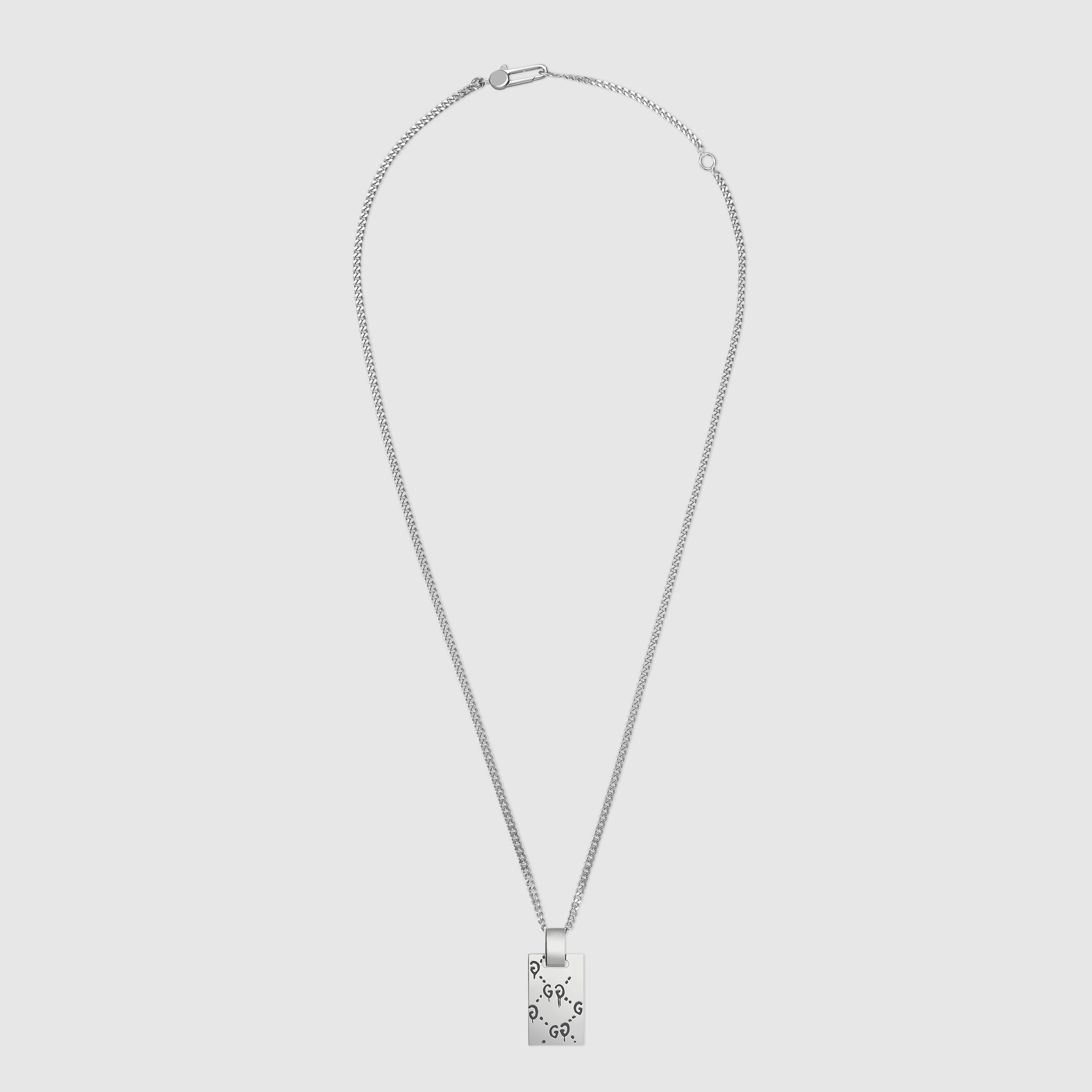 Gucci Ghost Pendant Necklace