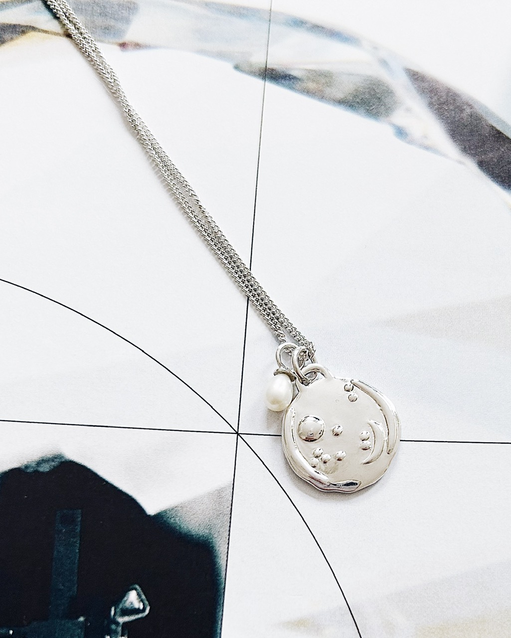 Claudia Bradby Double Sided Zodiac Pendant Necklace